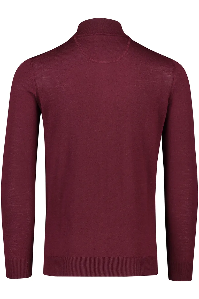 Portofino Vest bordeaux wol