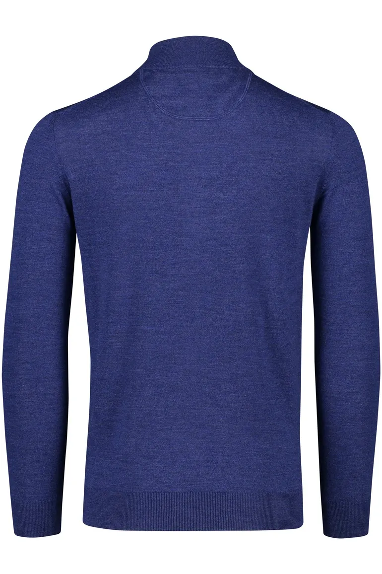 Portofino Vest blauw wol