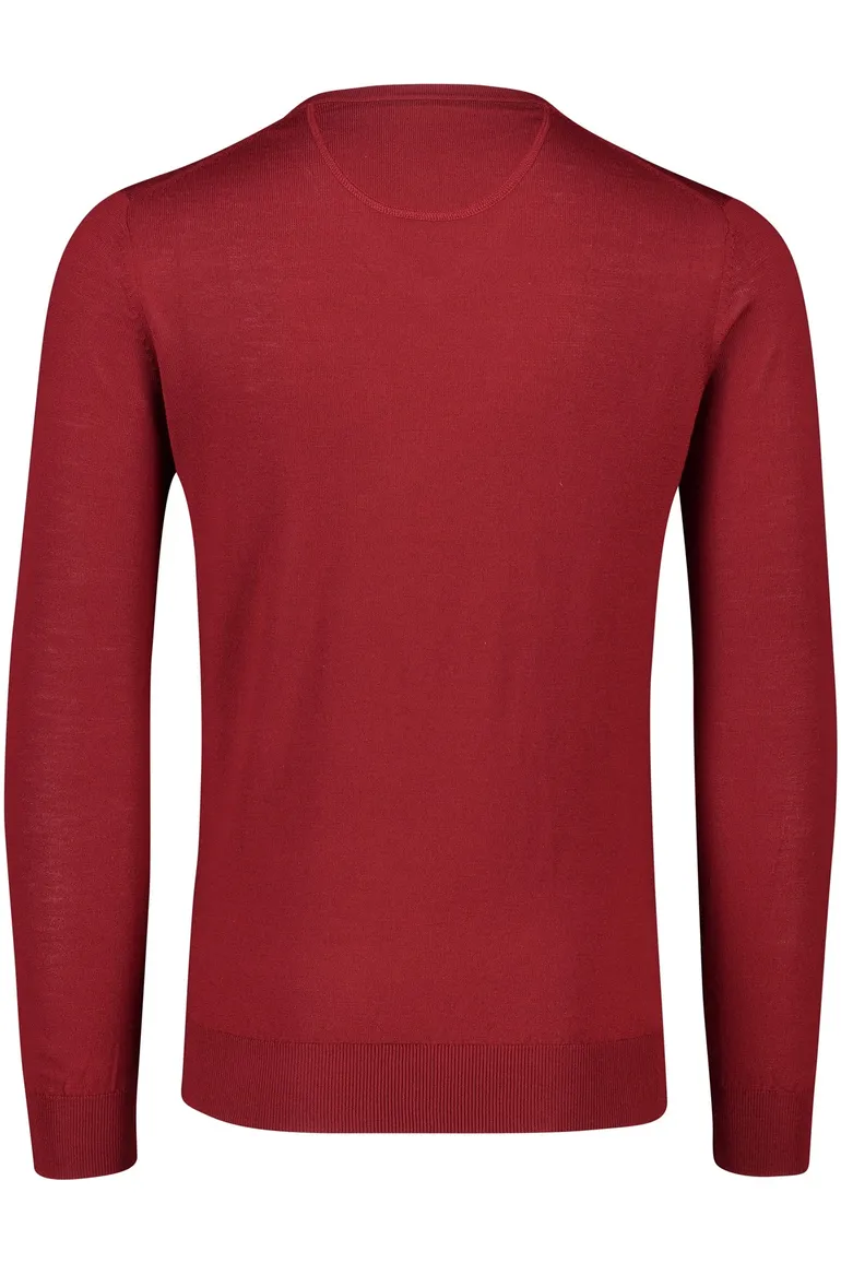 Portofino trui rood 100% wol