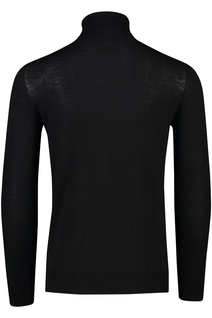 Portofino coltrui zwart slim fit wol
