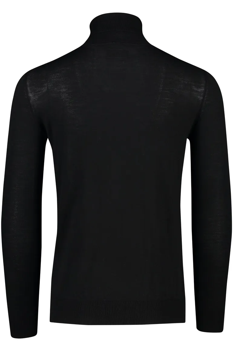 Portofino coltrui zwart wol slim fit
