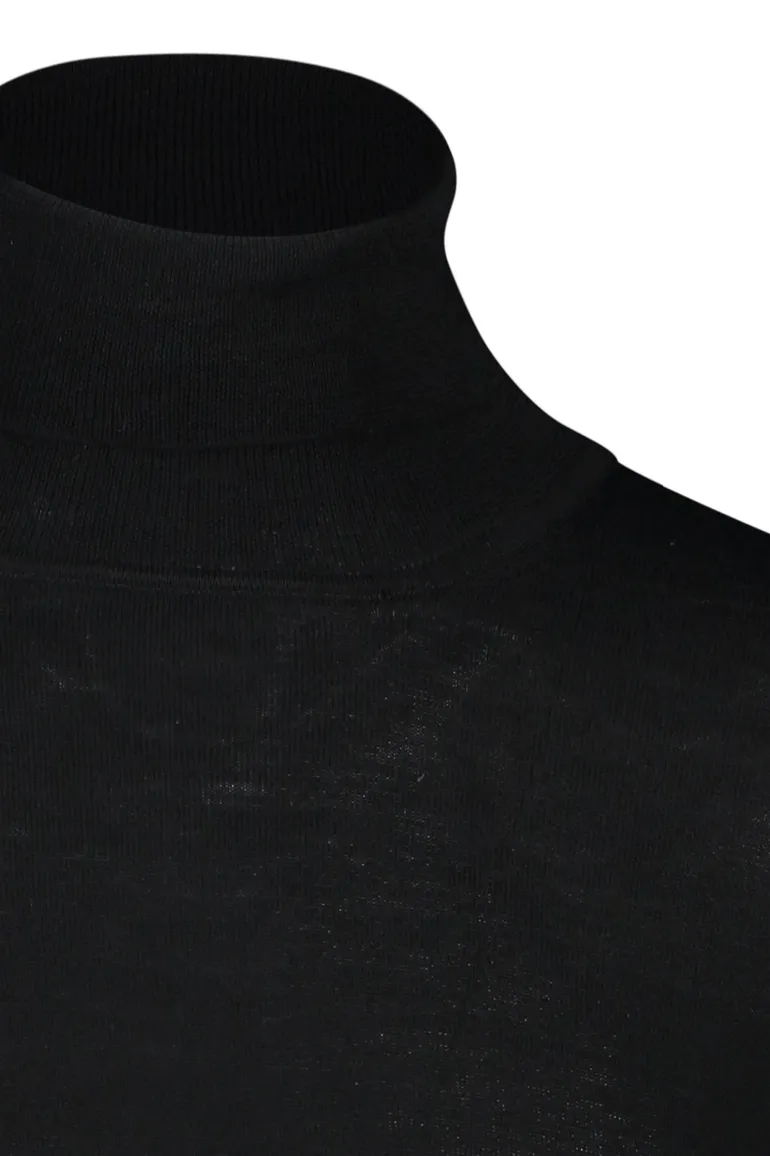 Portofino coltrui zwart wol slim fit