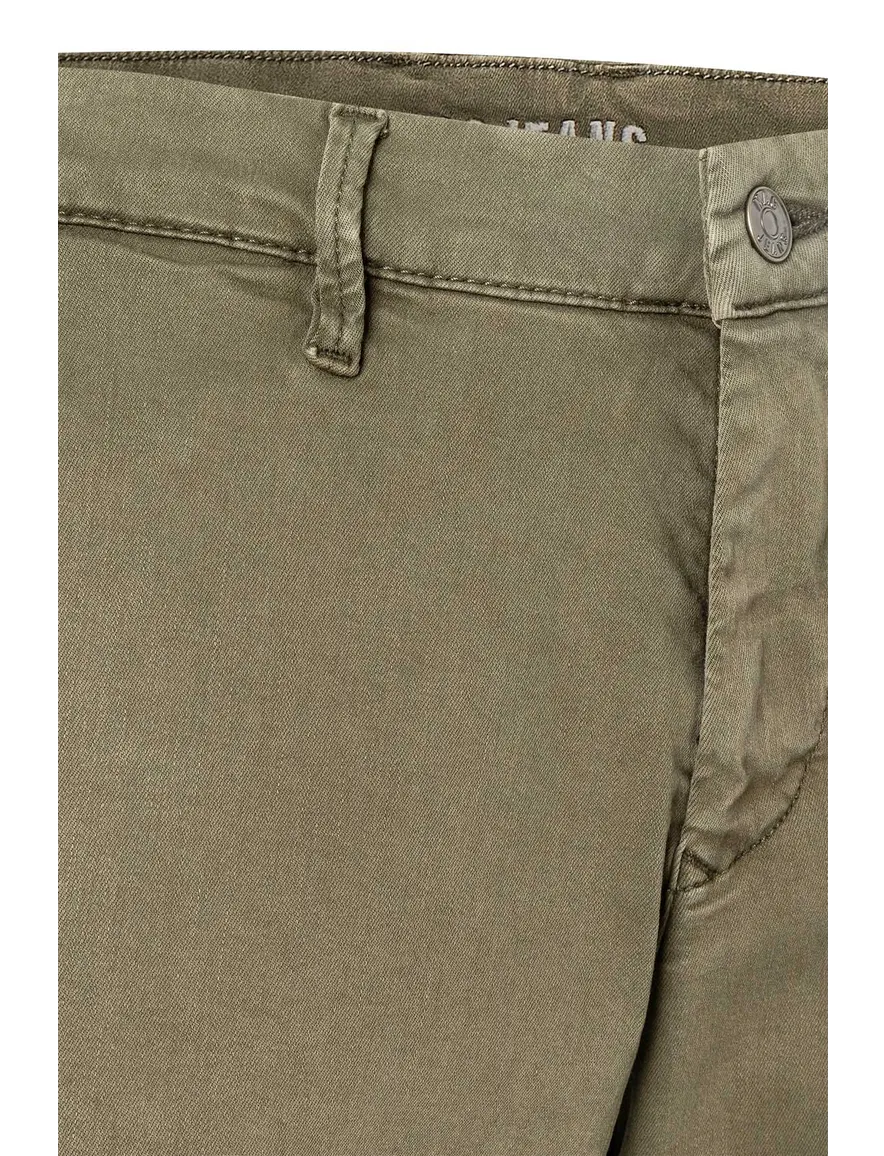 Mac broek heren khaki effen denim