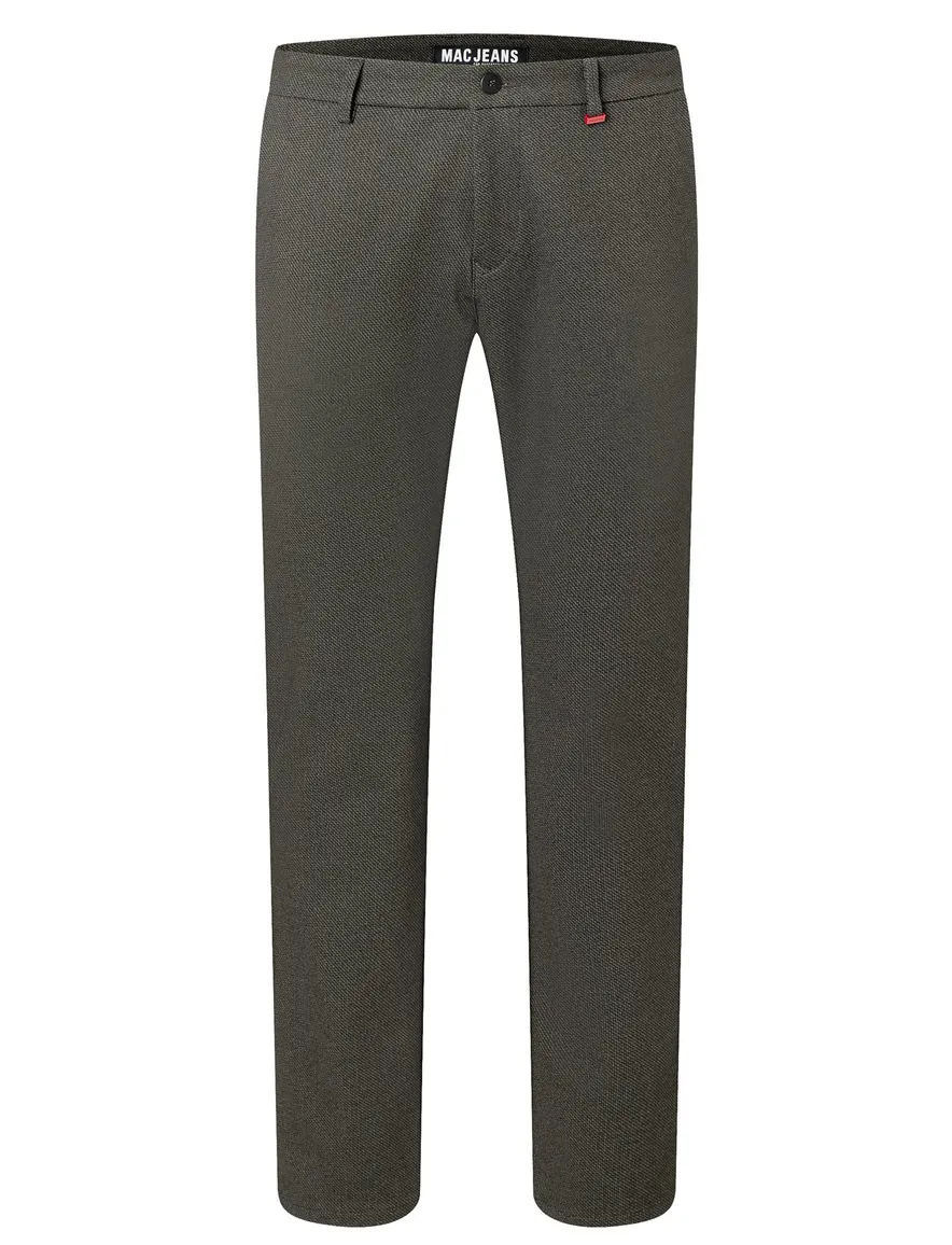 Mac katoenen broek groen structuur