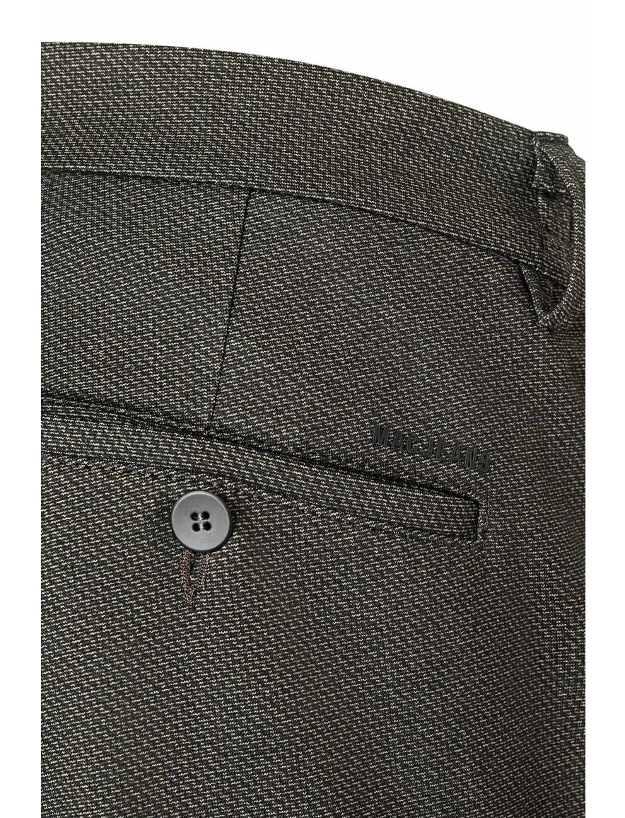 Mac katoenen broek groen structuur