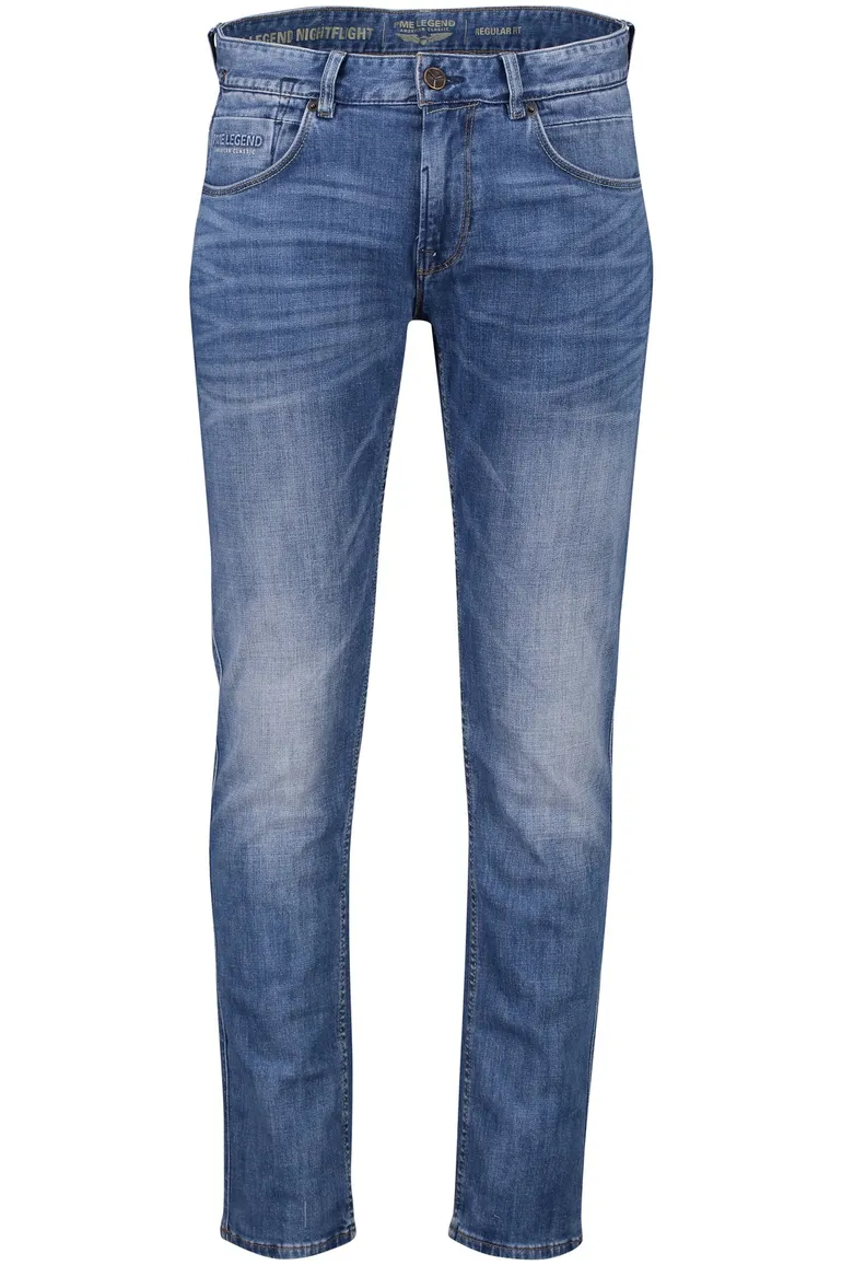 PME Legend spijkerbroek katoen Nightflight regular fit blauw
