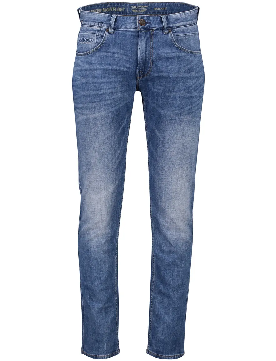PME Legend spijkerbroek katoen Nightflight regular fit blauw