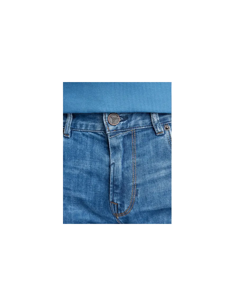 PME Legend spijkerbroek katoen Nightflight regular fit blauw