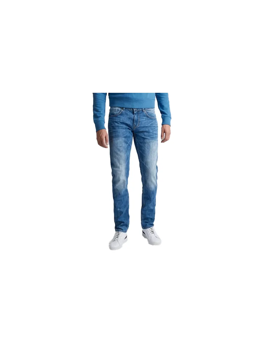 PME Legend spijkerbroek katoen Nightflight regular fit blauw