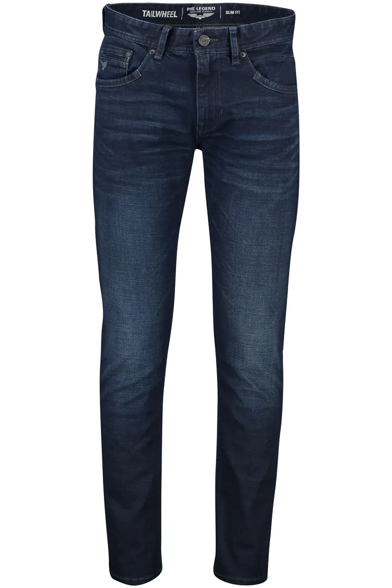 PME Legend navy spijkerbroek katoen Tailwheel slim fit