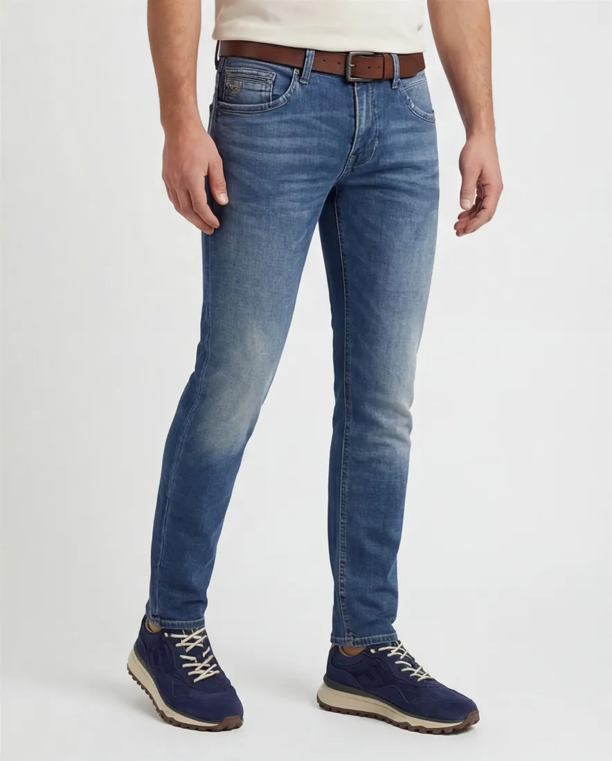 PME Legend jeans blauw katoen Tailwheel slim fit