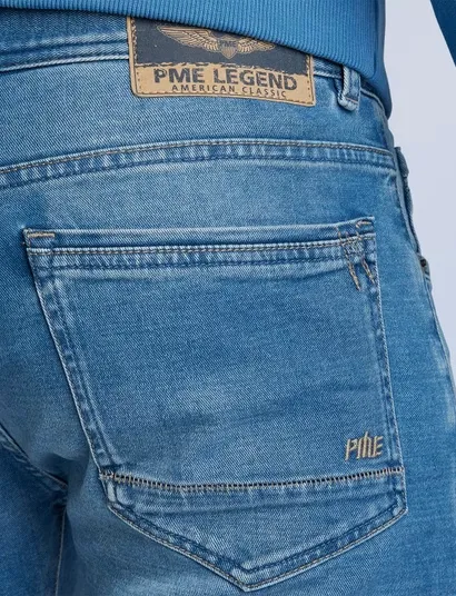 PME Legend jeans blauw katoen Tailwheel slim fit