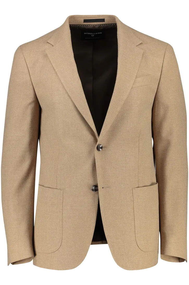 Strellson colbert steekzakken lichtbruin slim fit
