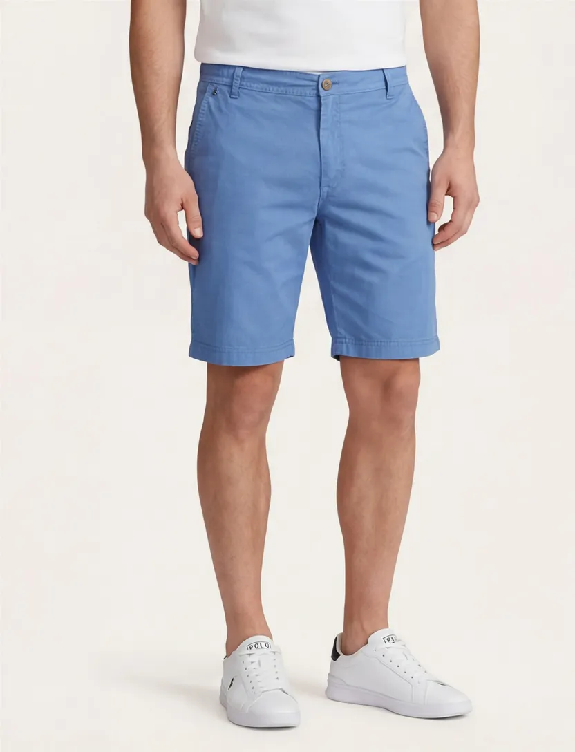 Blauwe Gardeur bermuda Jean