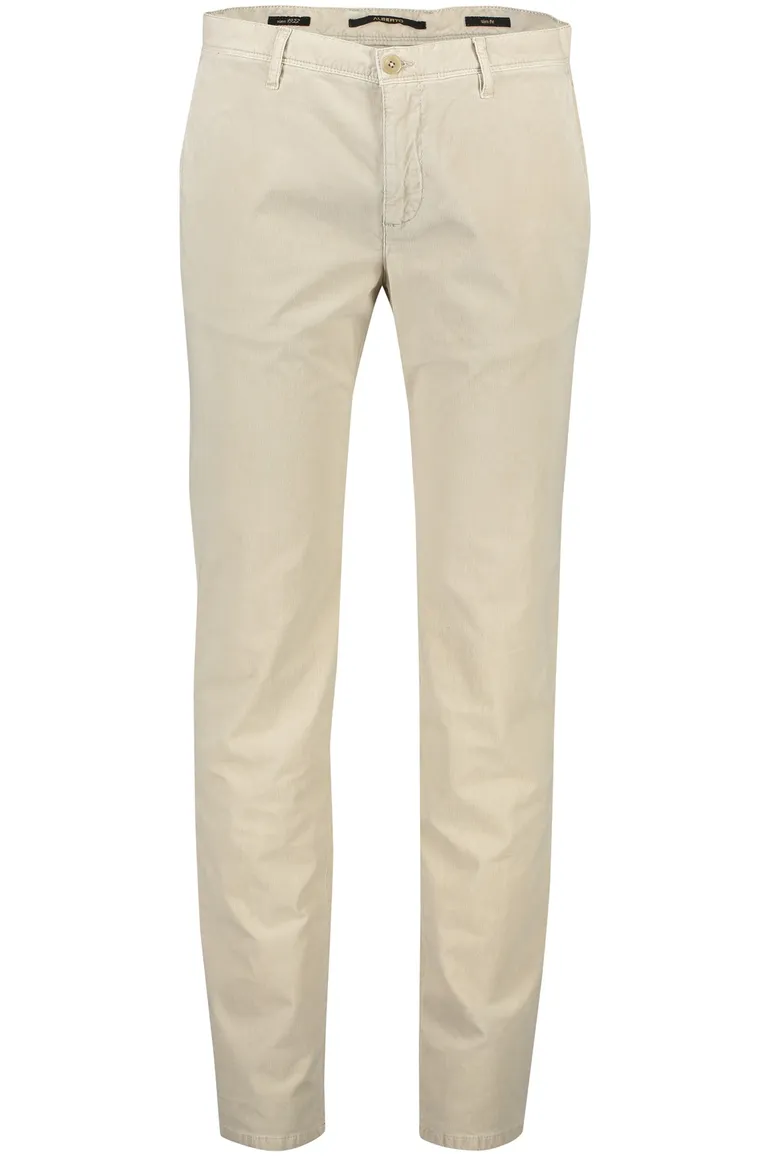 Alberto chino beige effen