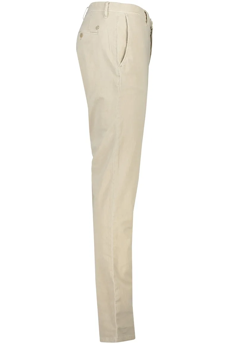Alberto chino creme katoen slim fit super stretch