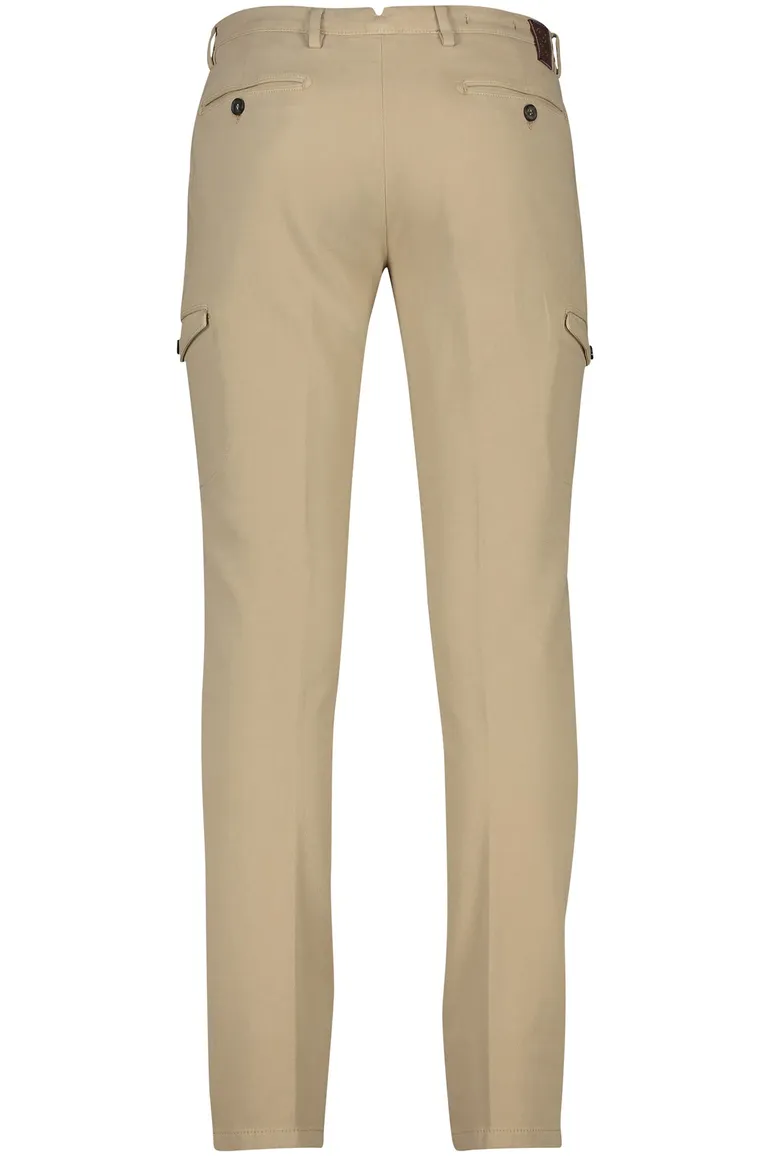 Gardeur chino beige slim fit katoen