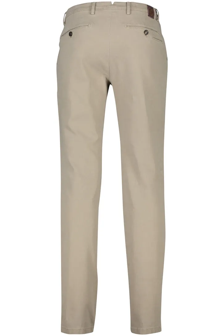 Gardeur katoenen chino beige slim fit