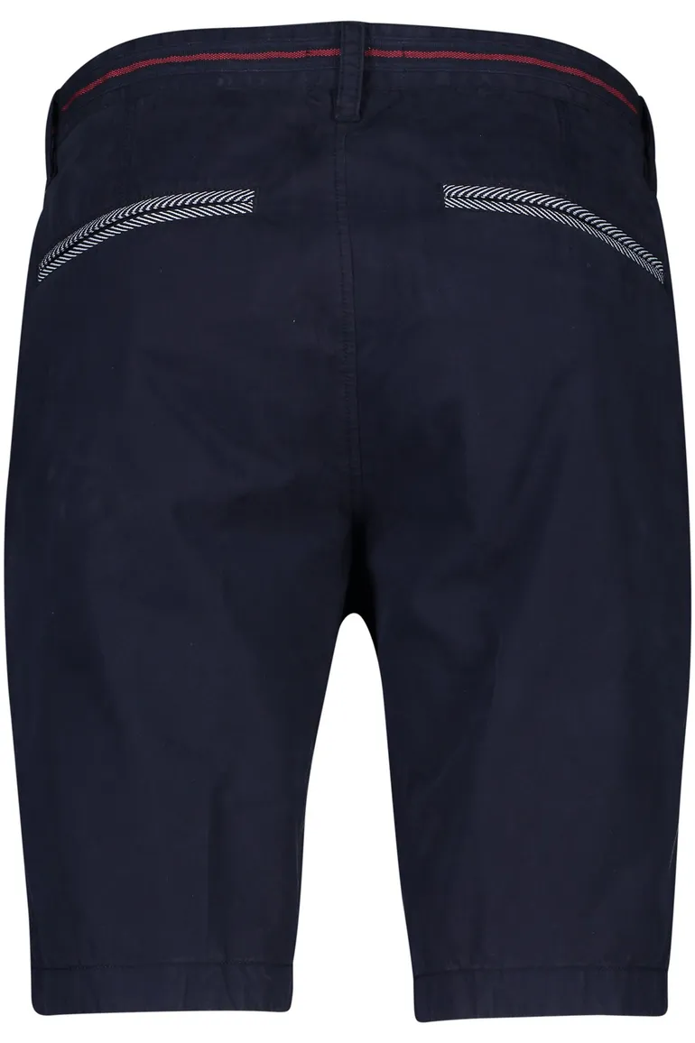 Portofino bermuda navy katoen Amalfi slim fit