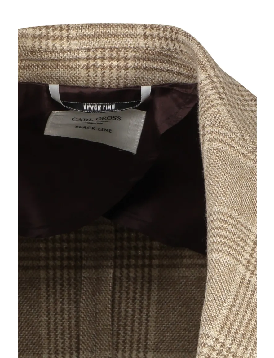 Carl Gross colbert beige sharp fit