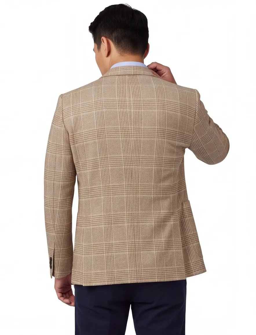 Carl Gross colbert beige sharp fit