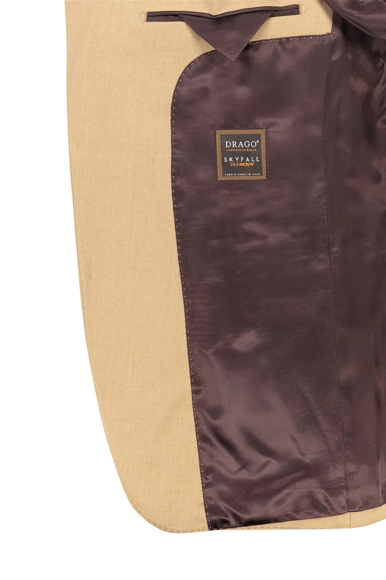Carl Gross colbert lichtbruin modern fit
