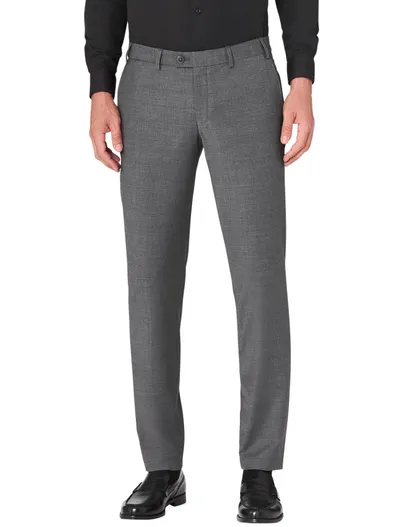 Hiltl Hiltl Pantalon wol grijs gemeleerd Trento