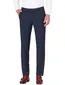 Hiltl pantalon Tarent wol donkerblauw effen