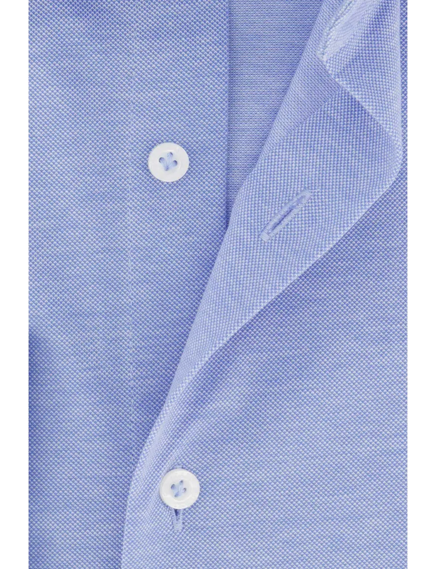 Cavallaro overhemd slim fit lichtblauw katoen