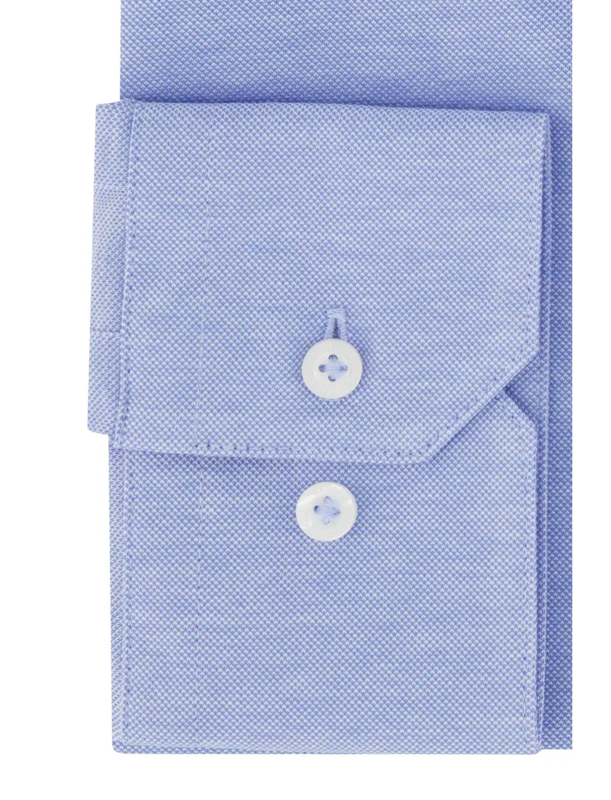 Cavallaro overhemd slim fit lichtblauw katoen