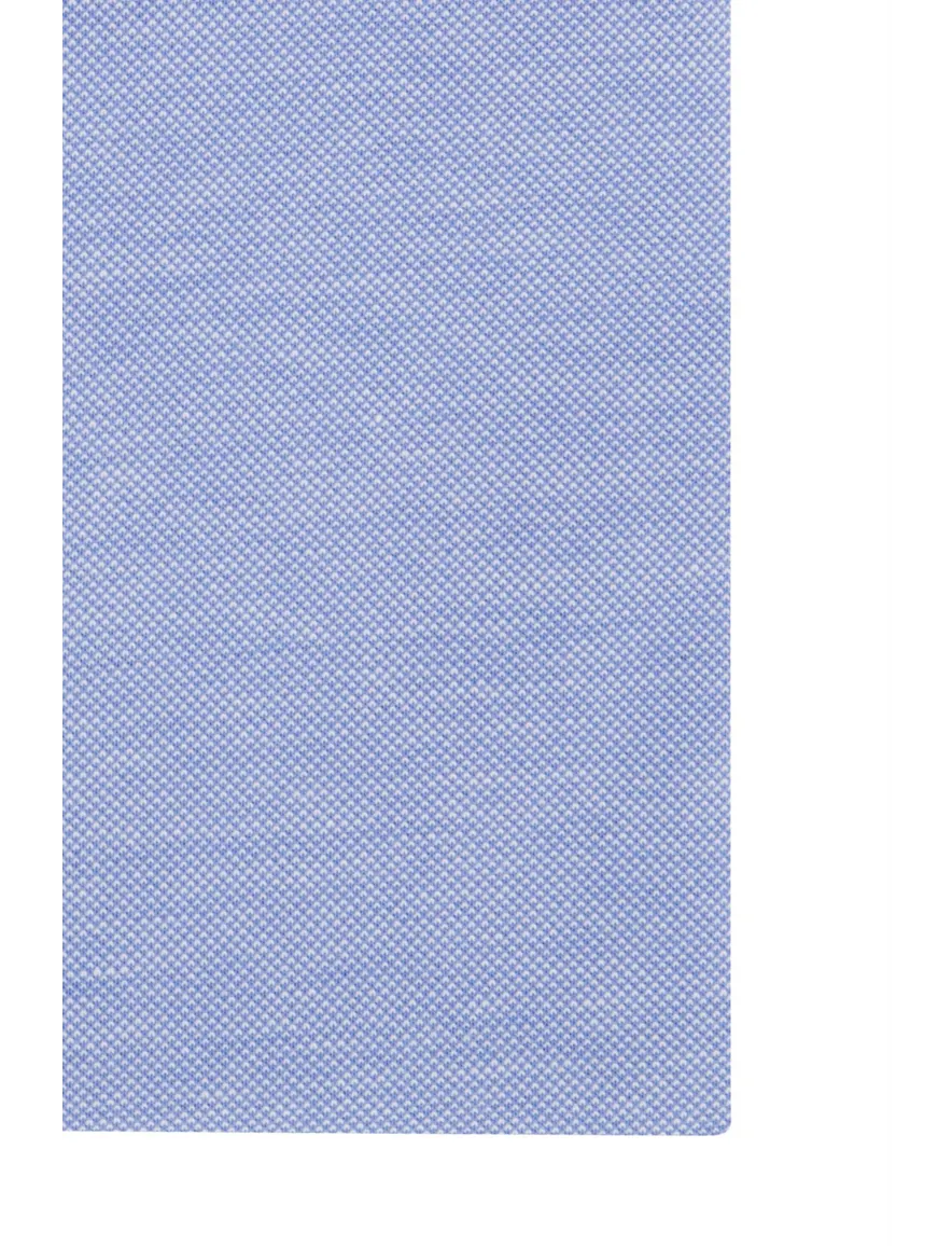 Cavallaro overhemd slim fit lichtblauw katoen