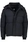 Reset Heathrow winterjas donkerblauw effen rits + knoop normale fit