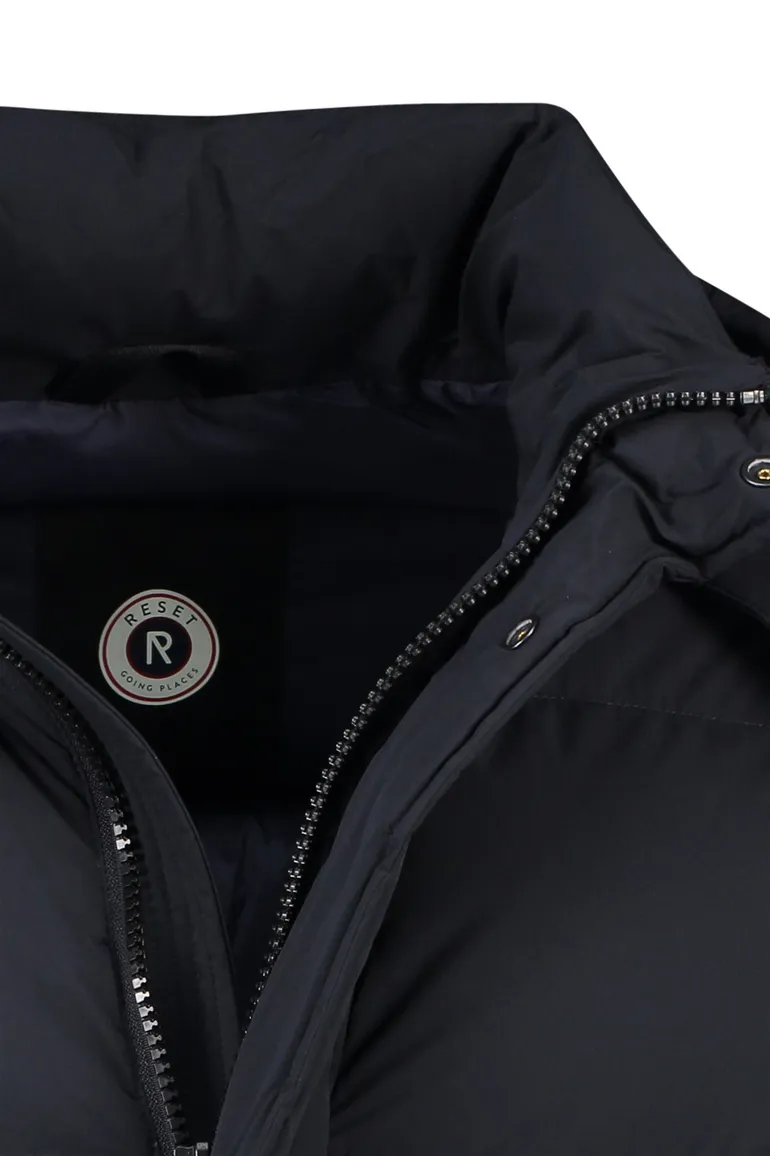 Reset winterjas donkerblauw heathrow