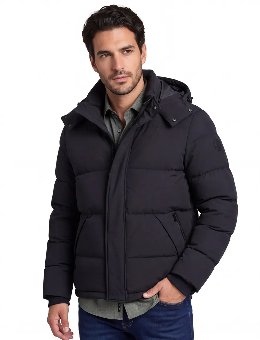 Reset winterjas donkerblauw heathrow