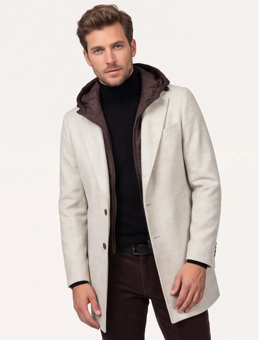 Born With Appetite winter jas heren wit