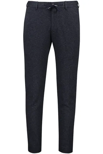 Born With Appetite Born With Appetite katoenen pantalon donkerblauw