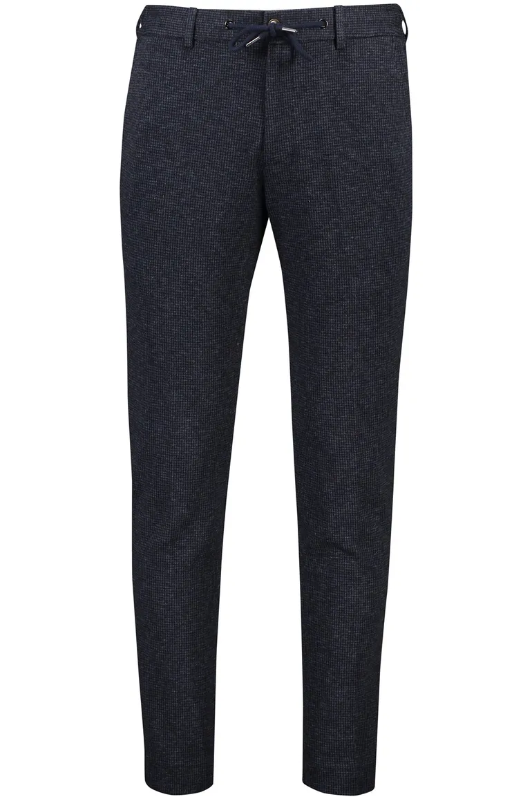 Born With Appetite katoenen pantalon donkerblauw