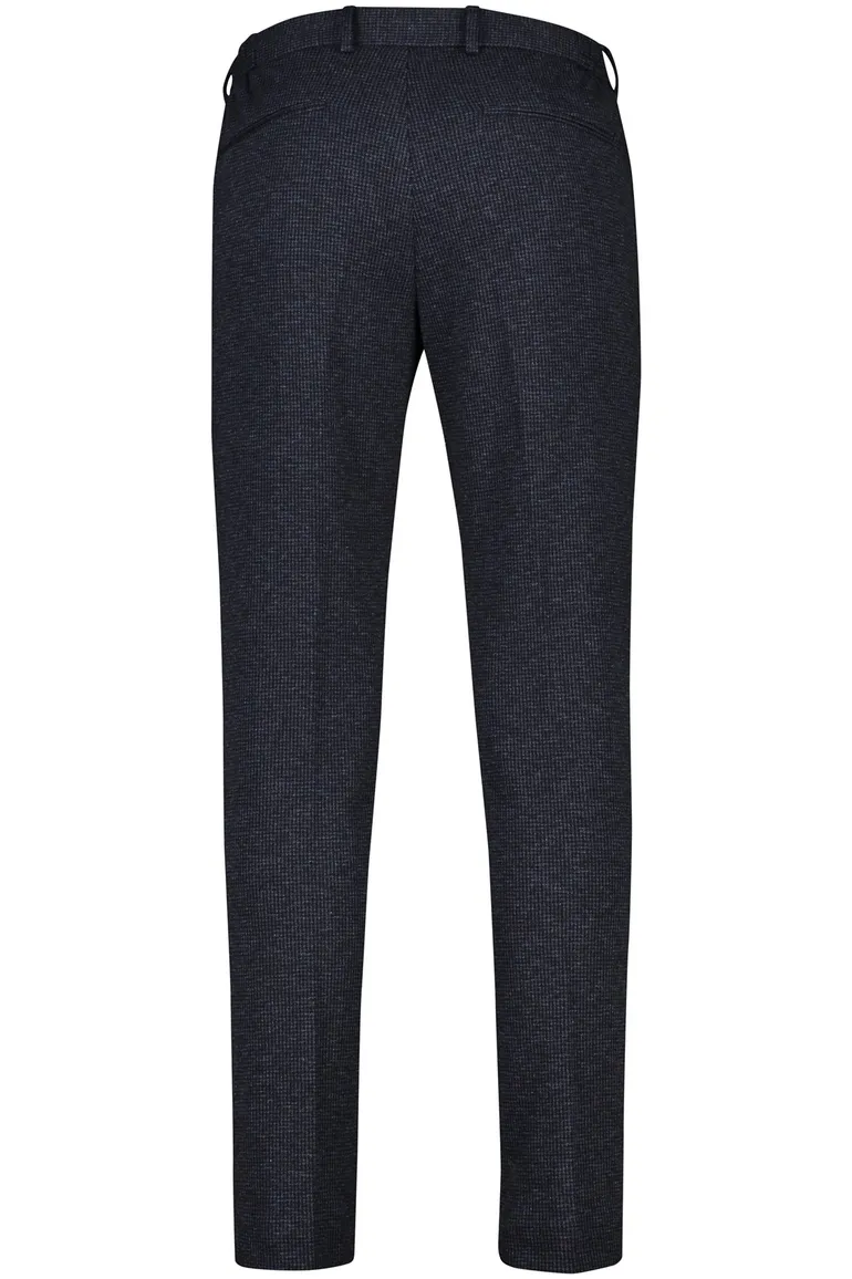 Born With Appetite katoenen pantalon donkerblauw