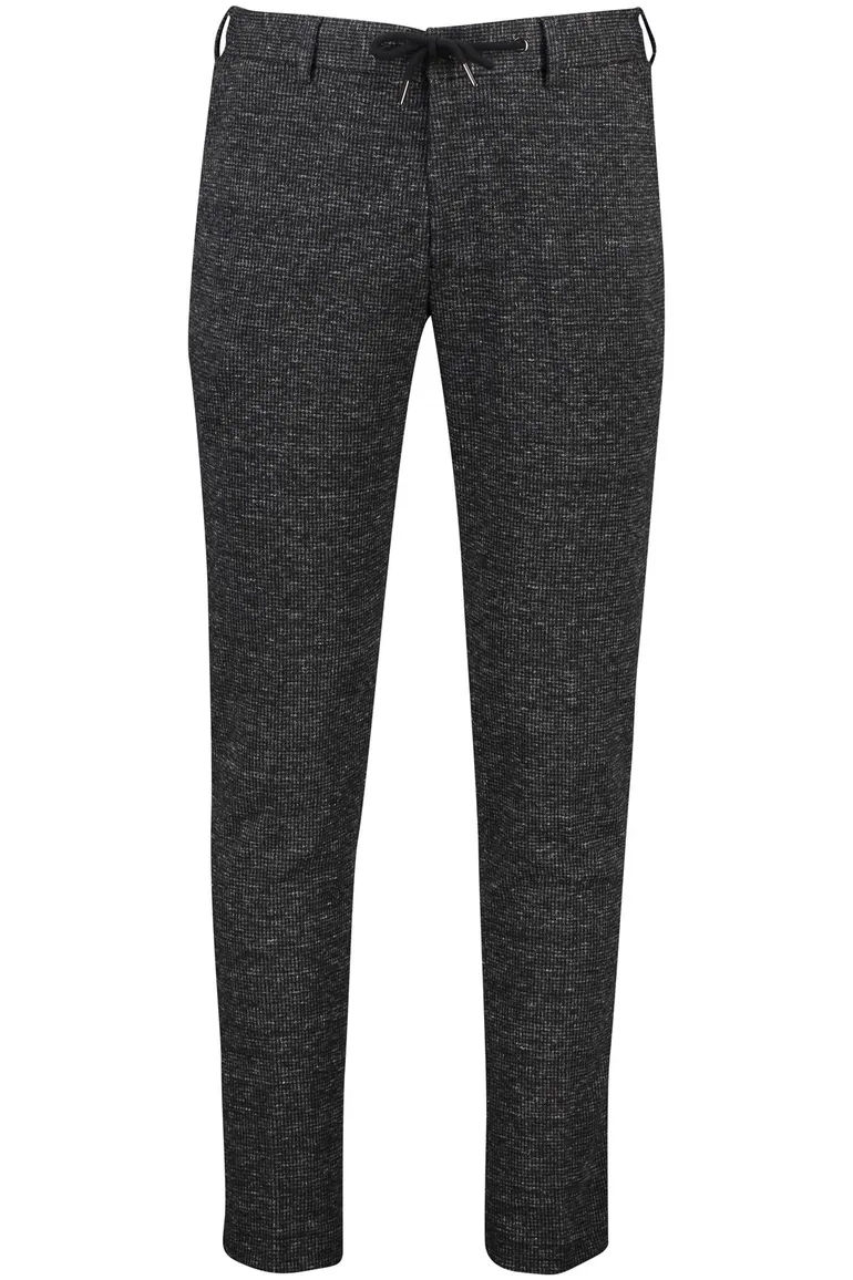 Born With Appetite pantalon antraciet katoen