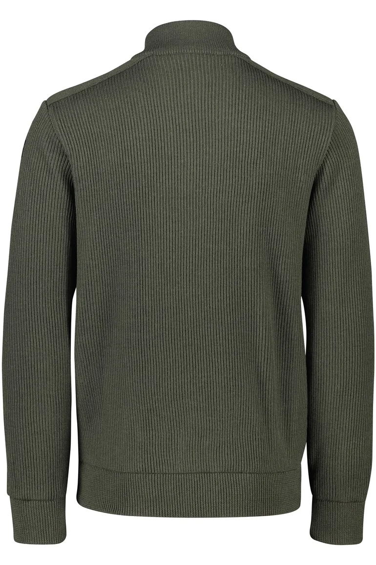 Paul & Shark vest groen wijde fit