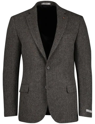 Magee antraciet Magee colbert wol classic fit