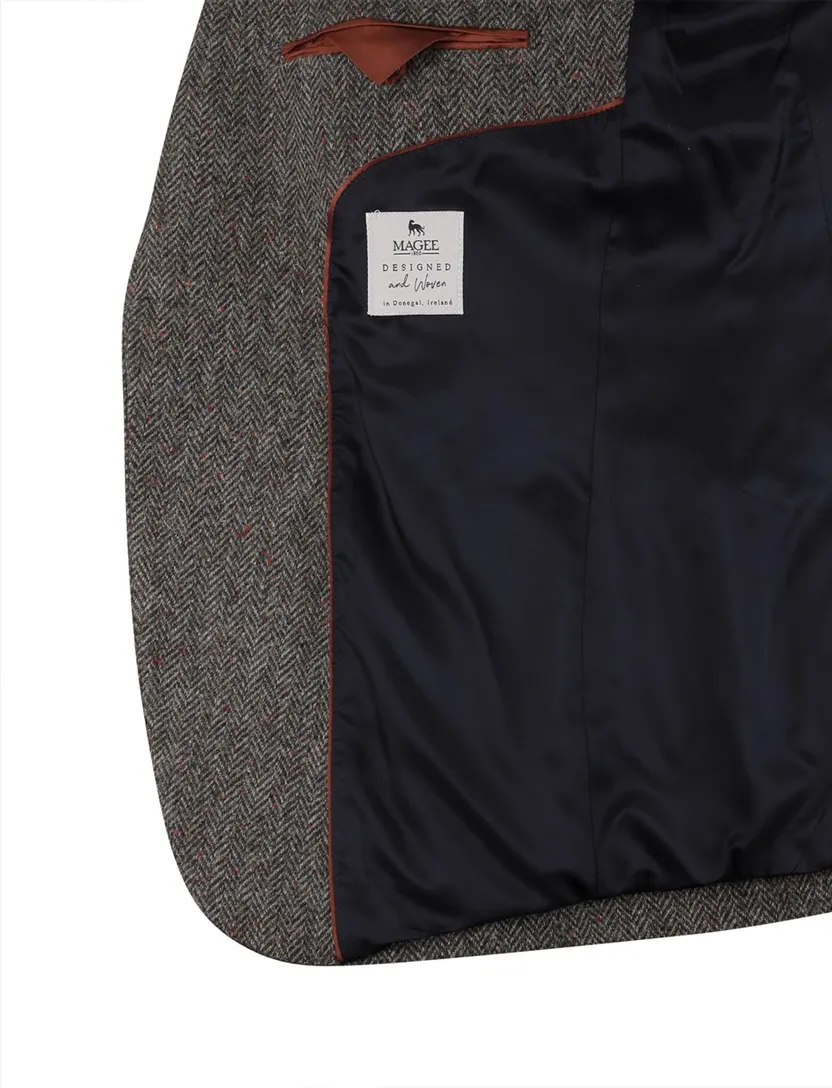 Magee colbert classic fit wol antraciet
