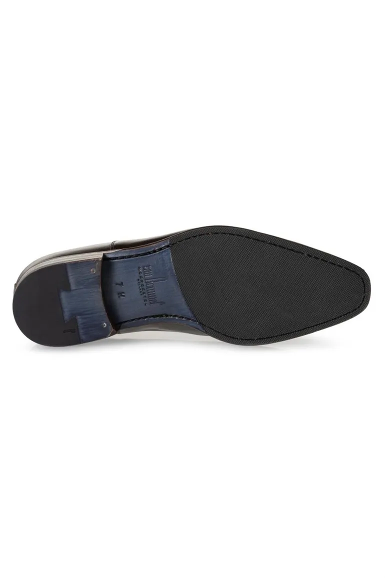 Floris van Bommel nette veterschoenen donkerbruin leer