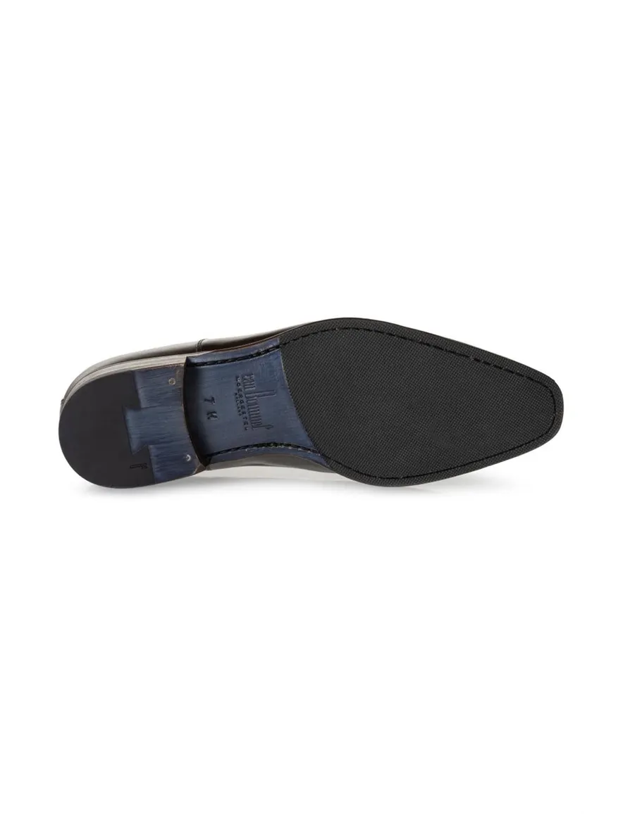 Floris van Bommel nette veterschoenen donkerbruin leer