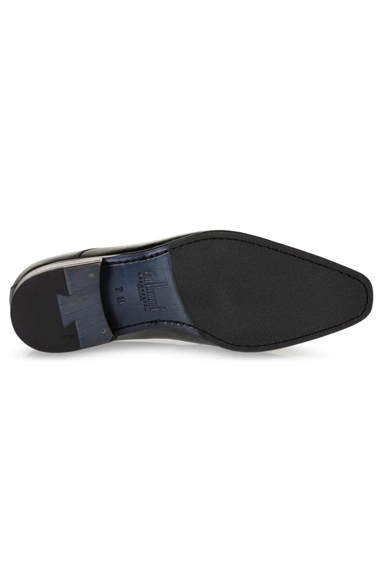 VB Dressed zwart leer heren veterschoen