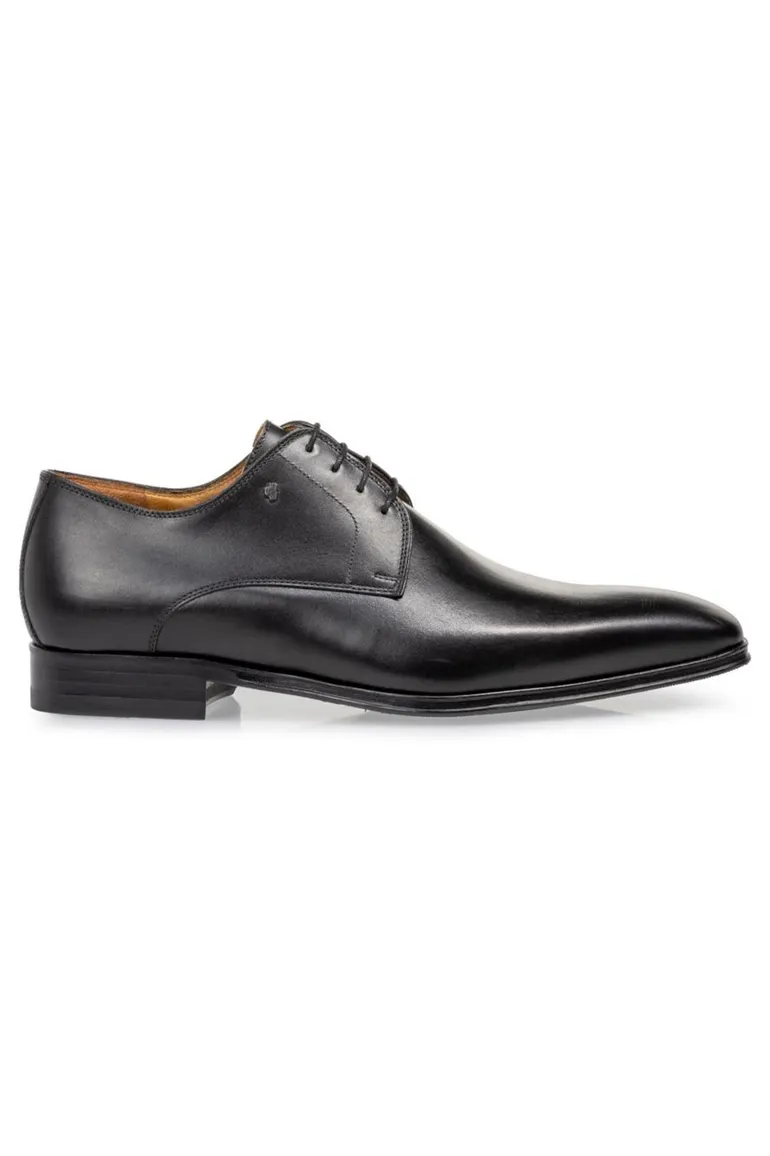 VB Dressed zwart leer heren veterschoen