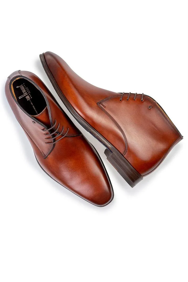 Veterschoenen van Bommel bruin leer