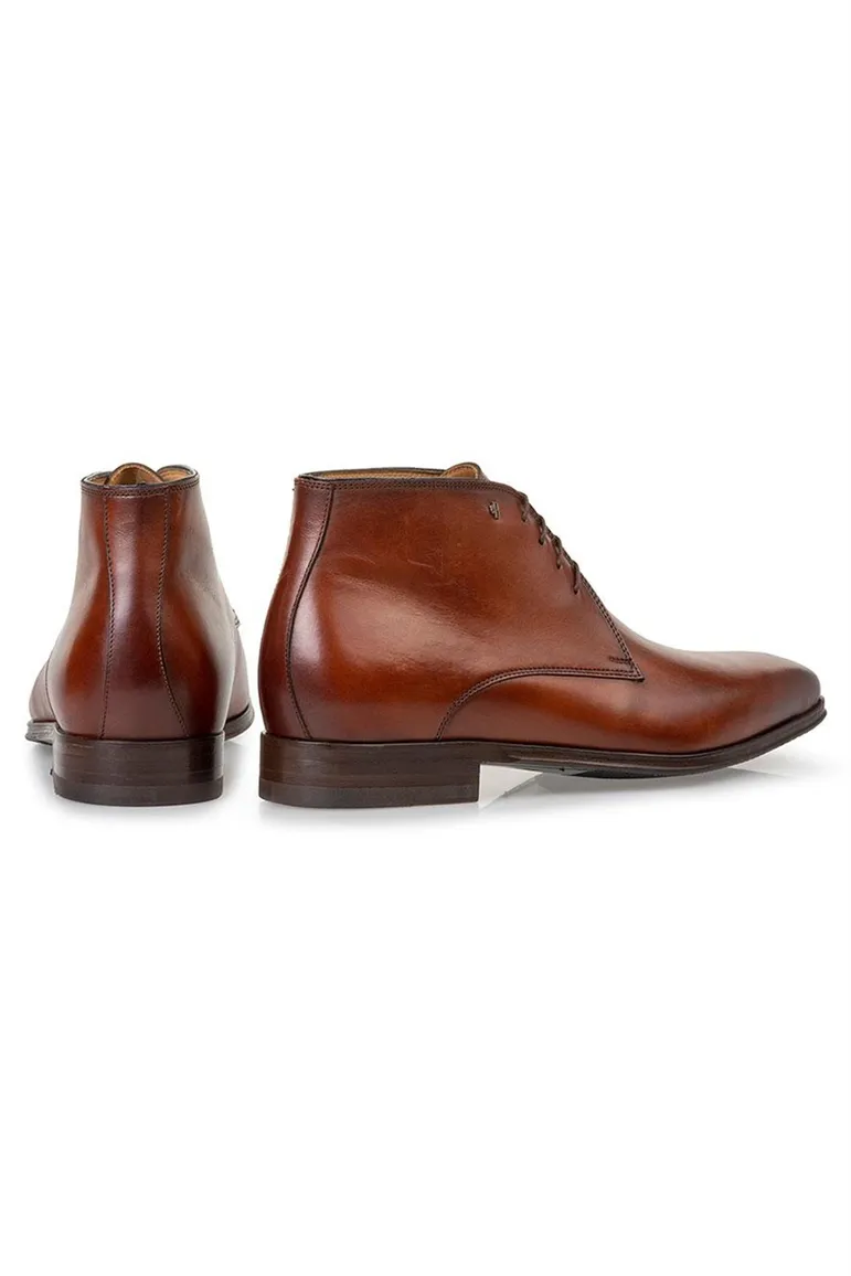 van Bommel Veterschoenen bruin leer