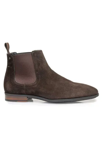 Floris van Bommel Floris van Bommel nette schoenen bruin effen