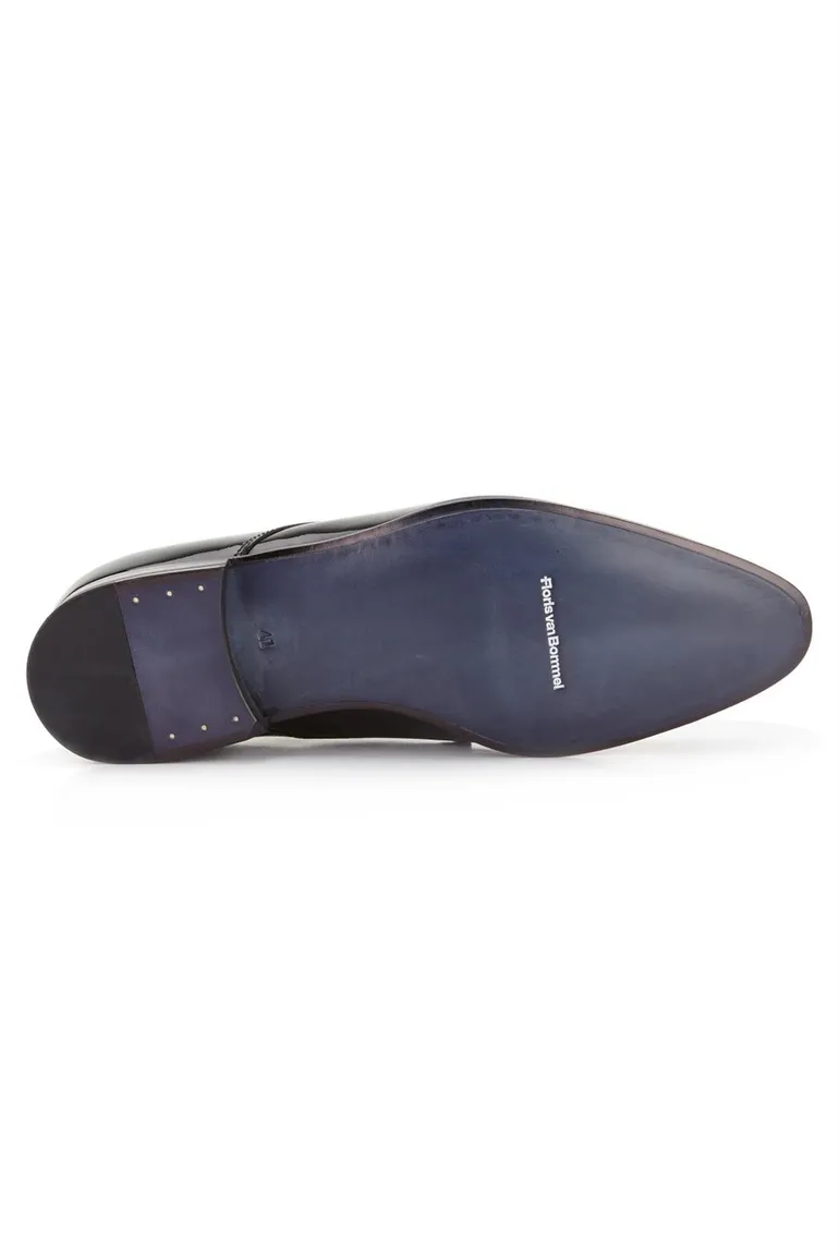 Floris Dressed veterschoenen zwart glans